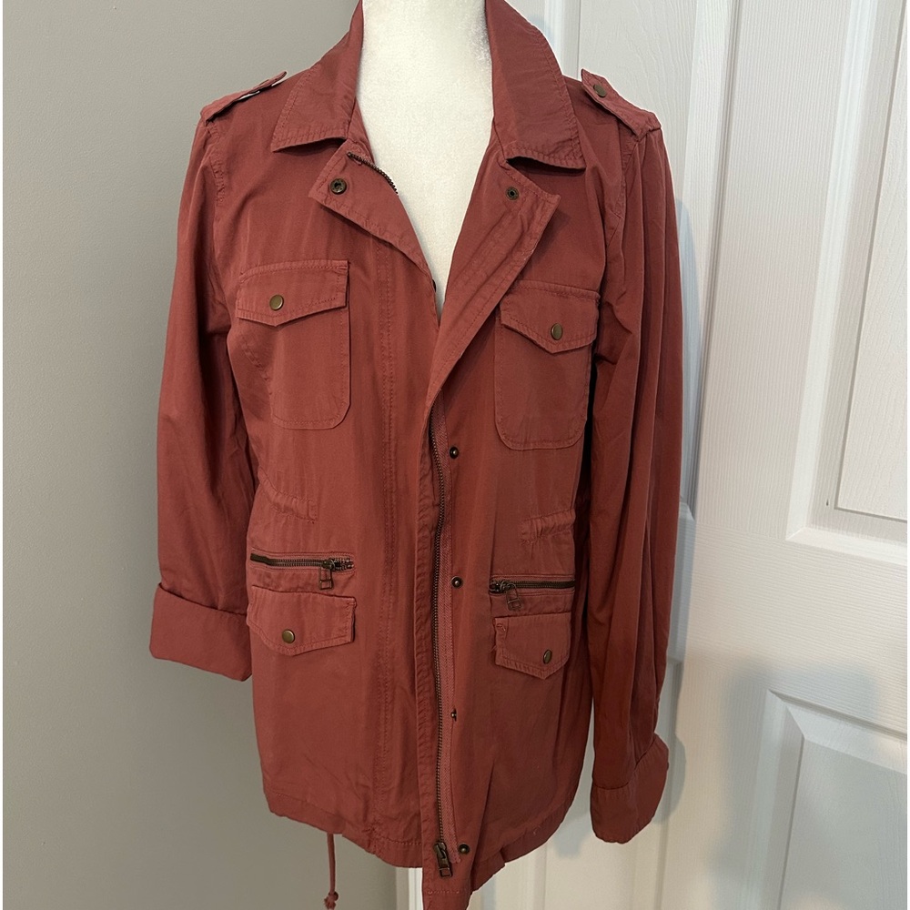 NWT Velvet by Graham & Spencer Ruby Lightweight Army Jacket